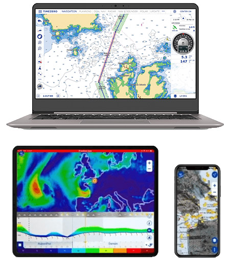 TZ Timezero nautical charts